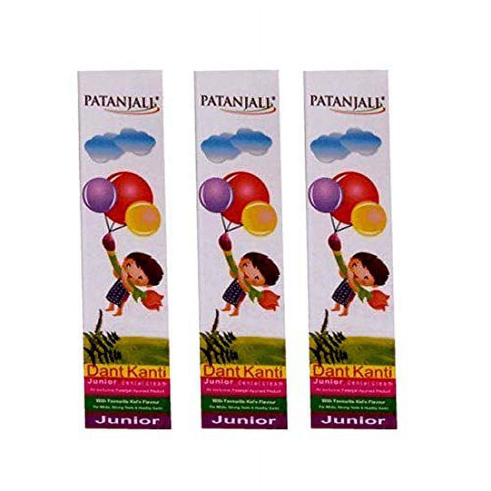 Patanjali Dant Kanti Junior Toothpaste 100gm (Pack of 3)