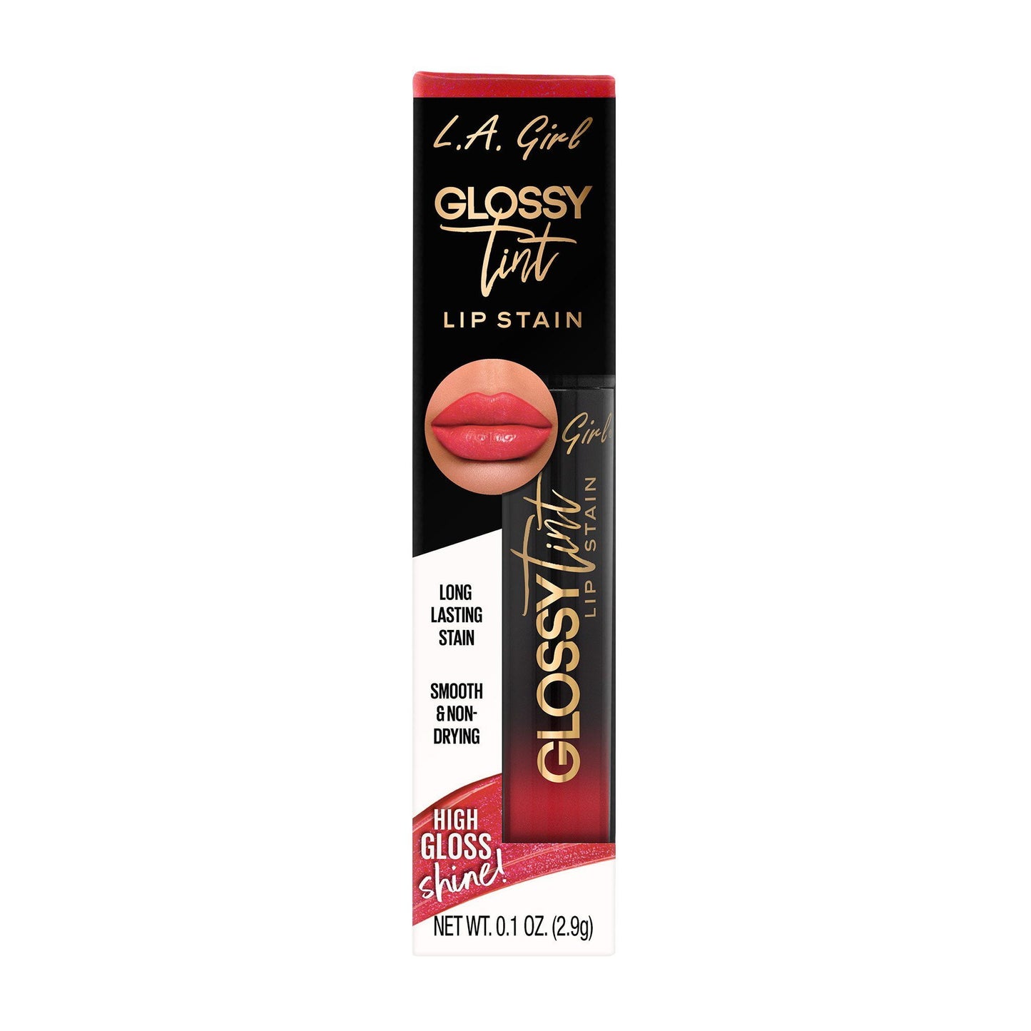 L.A. Girl Glossy Tint Lip Stain Sheer Bliss - Each