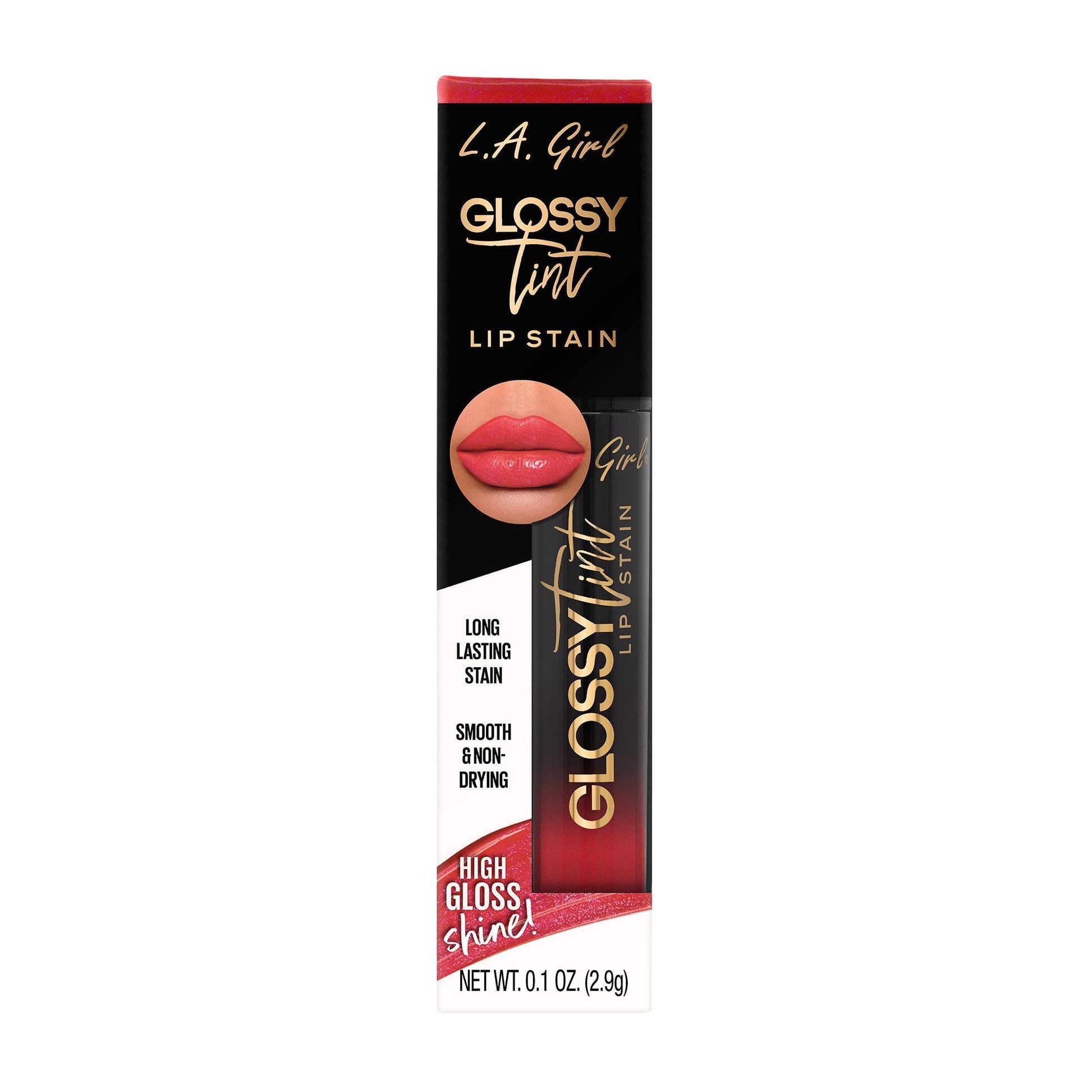 L.A. Girl Glossy Tint Lip Stain Sheer Bliss - Each