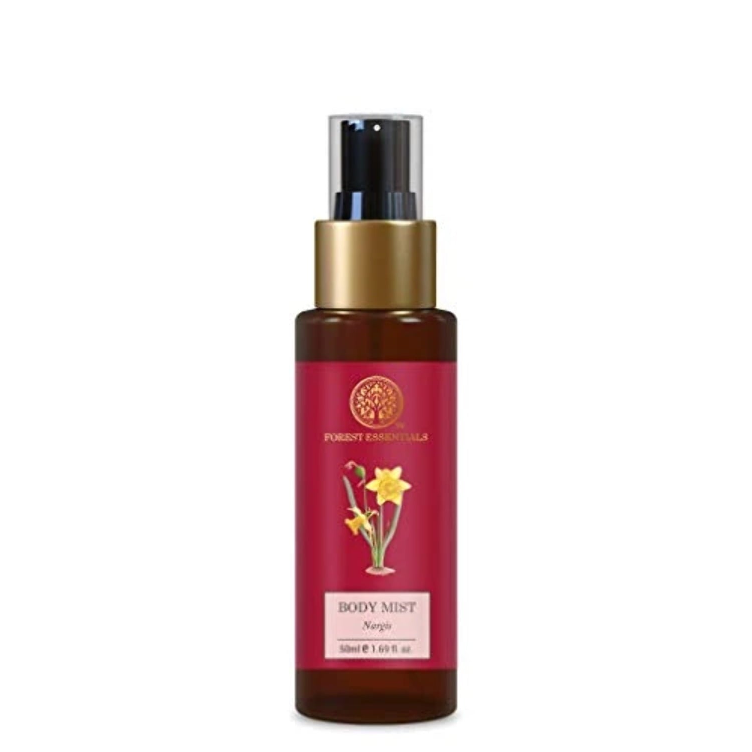 Forest Essentials Travel Size Body Mist Nargis 50ml (Body Spray)