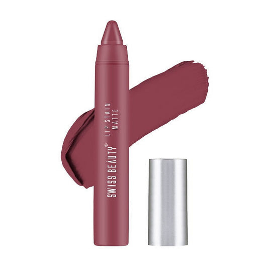 Swiss Beauty Lip Stain Matte Lipstick - 216 Lust On
