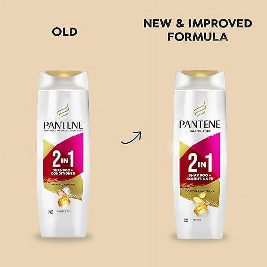 Pantene Advanced Hairfall Solution, 2in1 Hairfall Control Shampoo + Conditioner 180ml & Pa