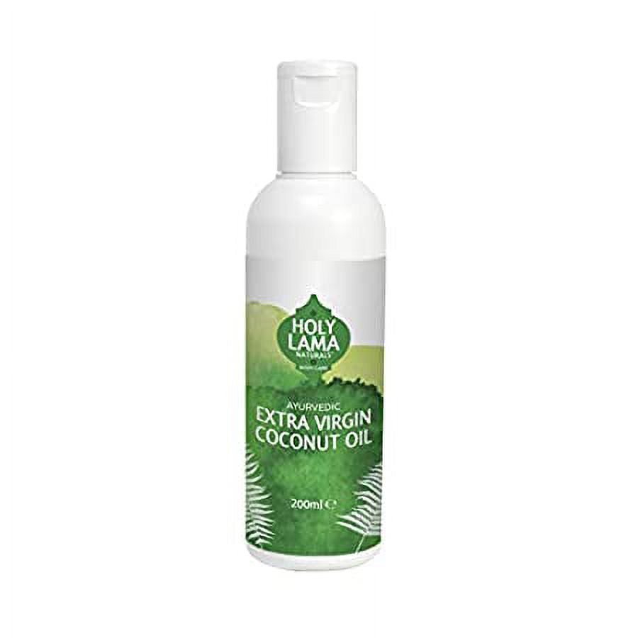 Holy Lama Naturals Ayurvedic Extra Virgin Pure Coconut Oil Suitable for All Skin Types SUL