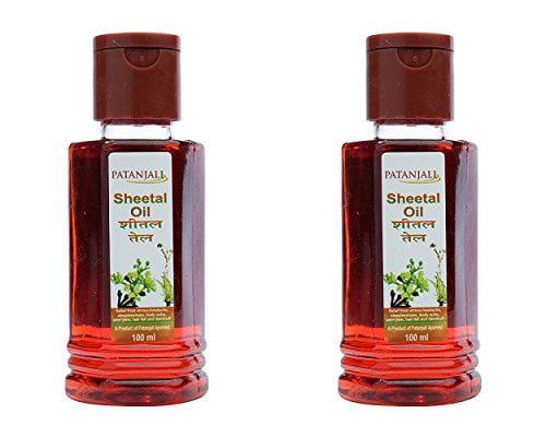 Patanjali Sheetal HairOil100ml pack 2