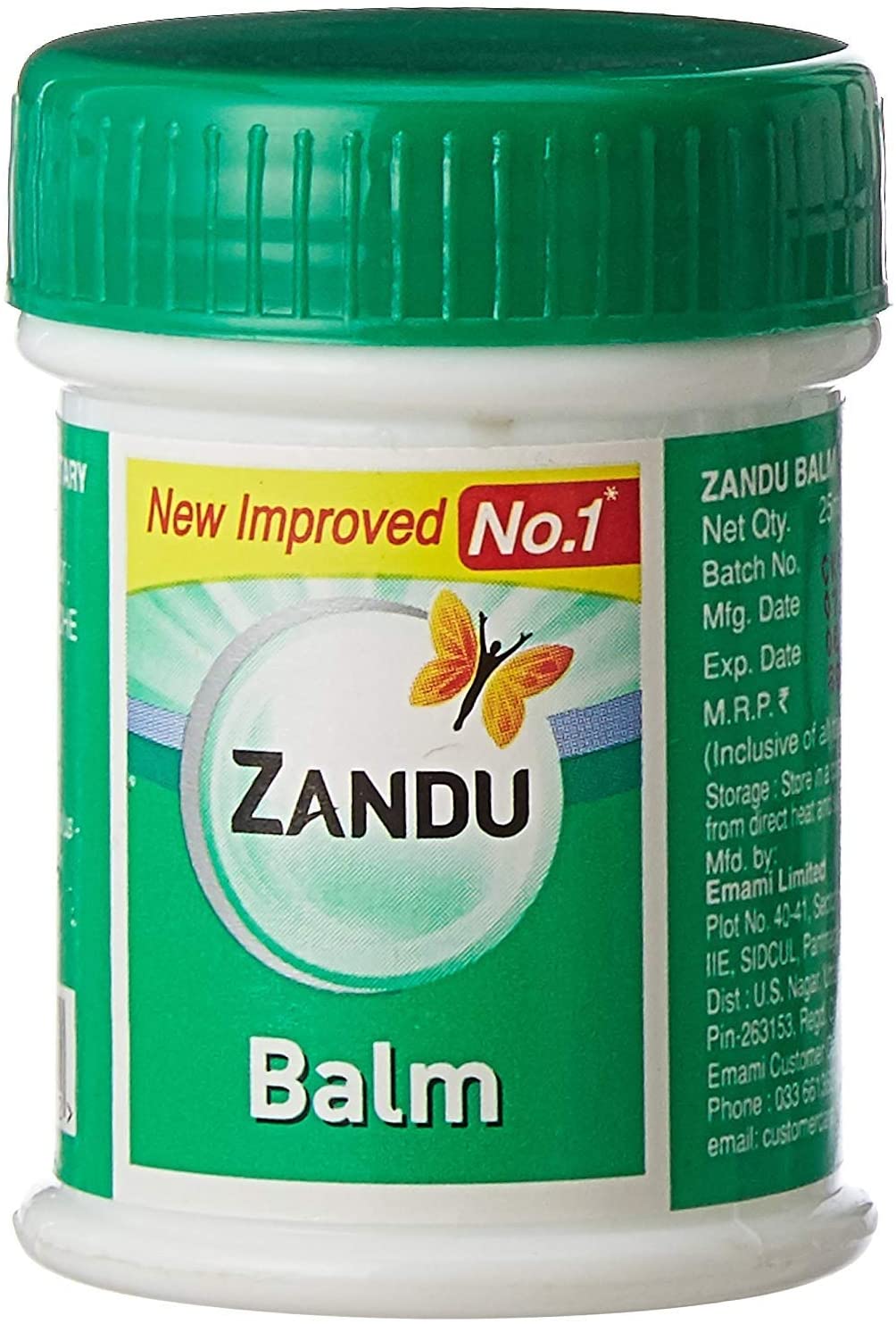 Zandu Balm Pain Relief Balm Fast Action 25 ml