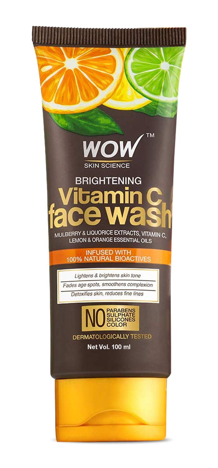 WOW Skin Science Brightening Vitamin C FaceWash - 100mL