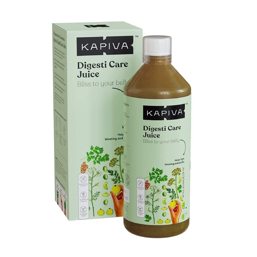 Kapiva Digesti Care Juice - Provides Relief From Acidity & Bloating | Goodness Of Amla, Je