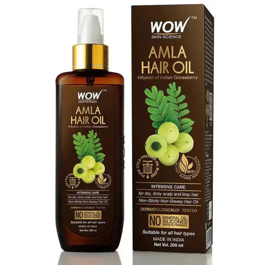 Wow Skin Science Amla HairOil, 200ml