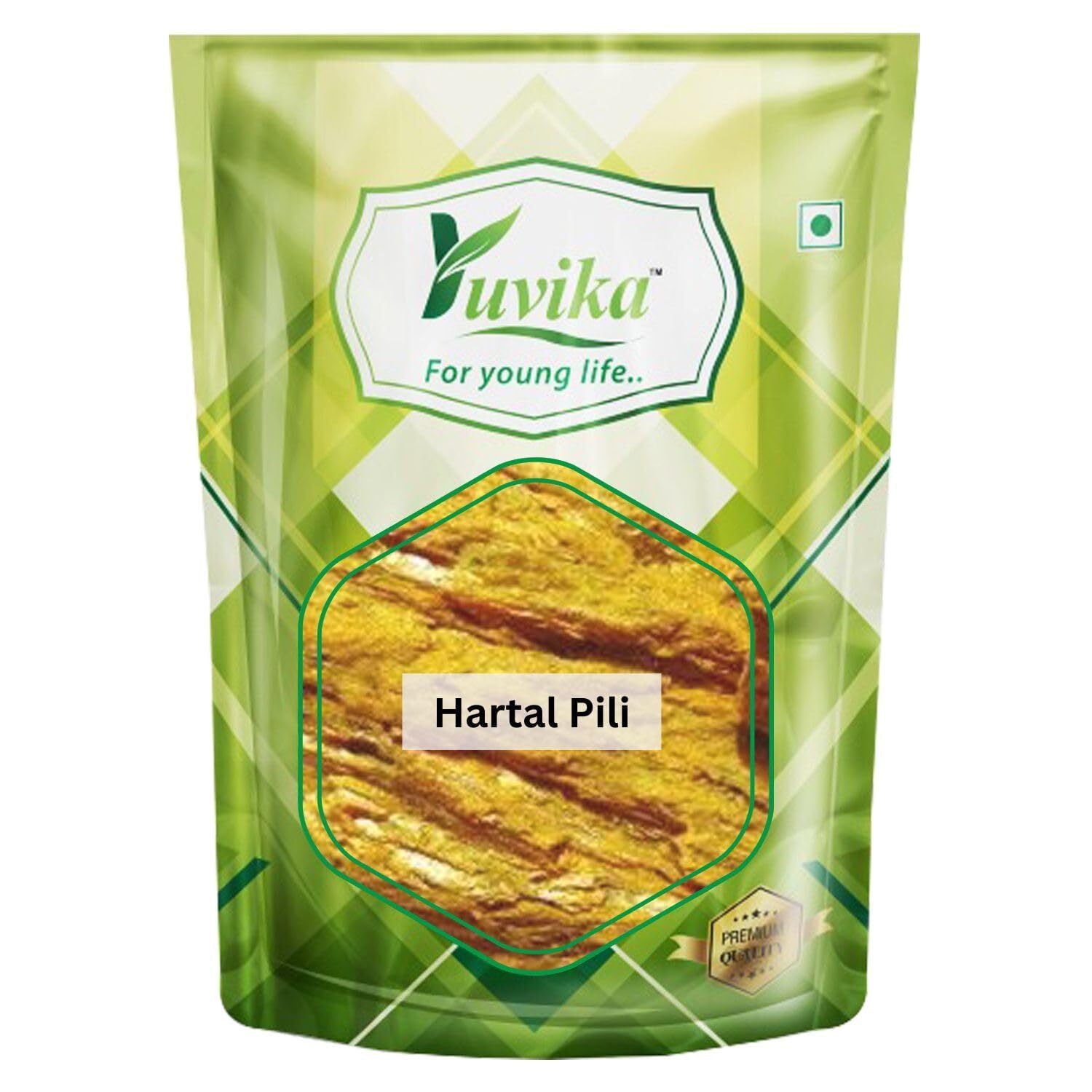 YUVIKA Hartal Pili - Hartaal Pili - Hadtaal Pili - Hartal Yellow (400 Grams)