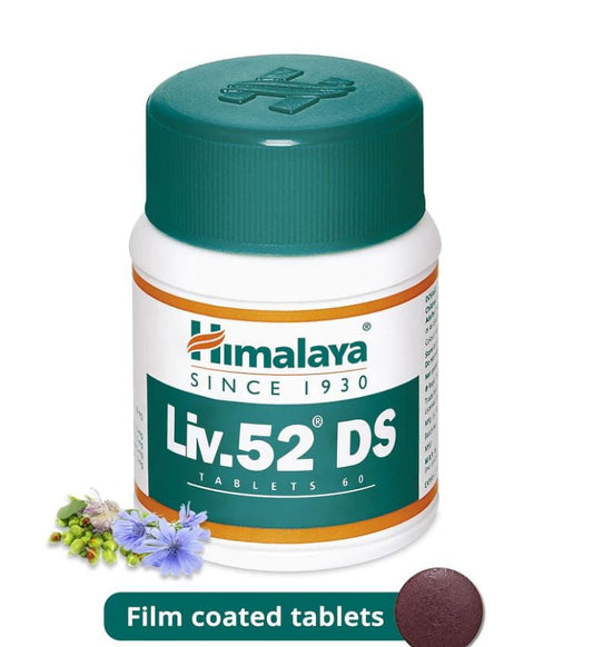 5 X Himalaya Liv.52 DS Tablets - 300 Tablets (Pack of 5 X 60 Tablets Each)