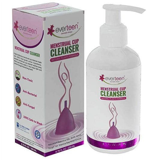 Everteen Menstrual Cup Cleanser With Plants Based Formula for Women - 200 ml