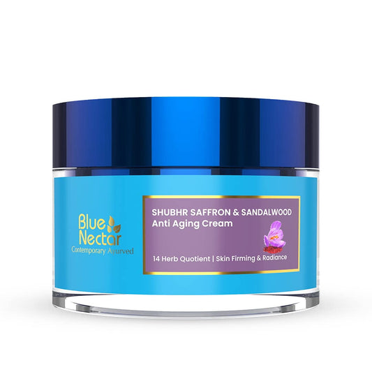 Blue Nectar Ayurvedic Anti Aging Cream For Women For Collagen Boost And Deep Moisturizer F
