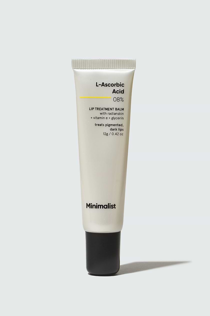 Minimalist 8% L-Ascorbic Acid Lip Treatment Balm: Vitamin E,