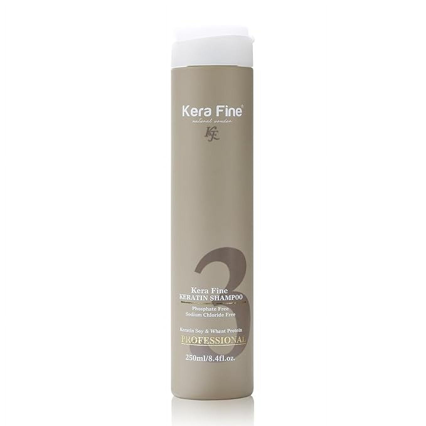 KERA FINE KF Keratin Shampoo | 250Ml | Sulfate Free | Paraben Free | Phosphate Free, Sodiu