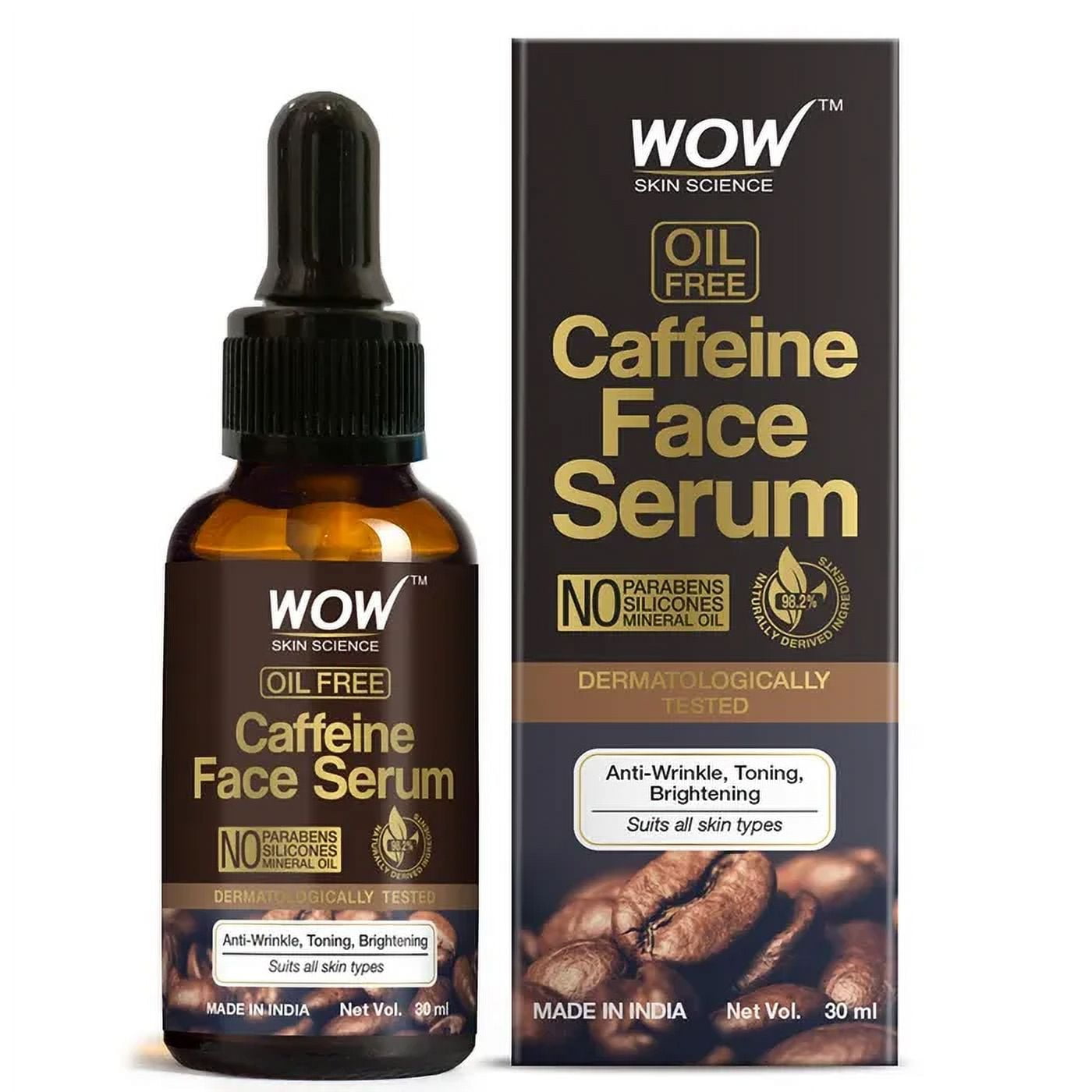 Wow Skin Science Caffeine FaceSerum, 30ml