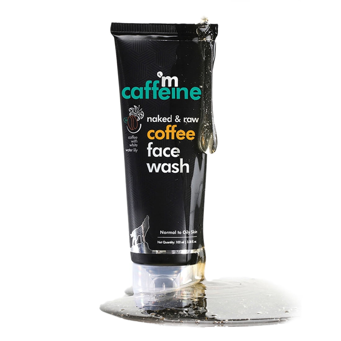 mCaffeine Coffee Hydrating FaceWash with Vitamin E for Fresh & Glowing Skin, 3.5 Oz