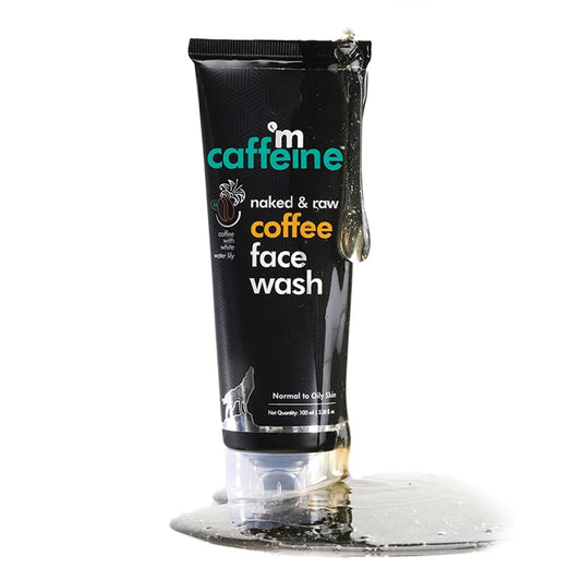 mCaffeine Coffee Hydrating FaceWash with Vitamin E for Fresh & Glowing Skin, 3.5 Oz