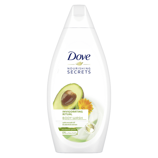 Dove Body Wash Avocado 500 ml/16.9 oz Invigorating Ritual 2 Pack
