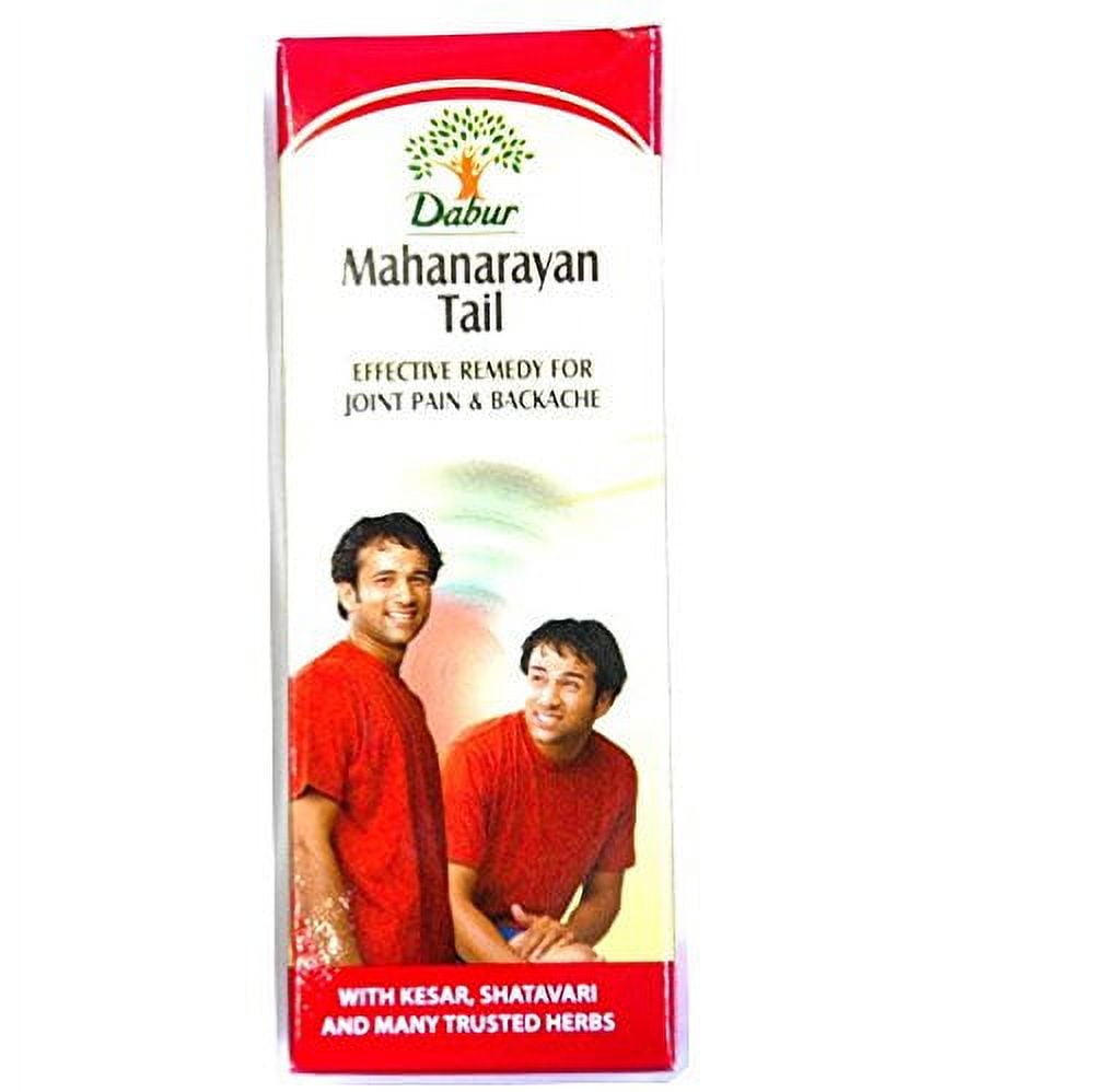 Dabur Mahanarayan Tail Oil, 3.5 Fluid Ounce (Pack of 6)