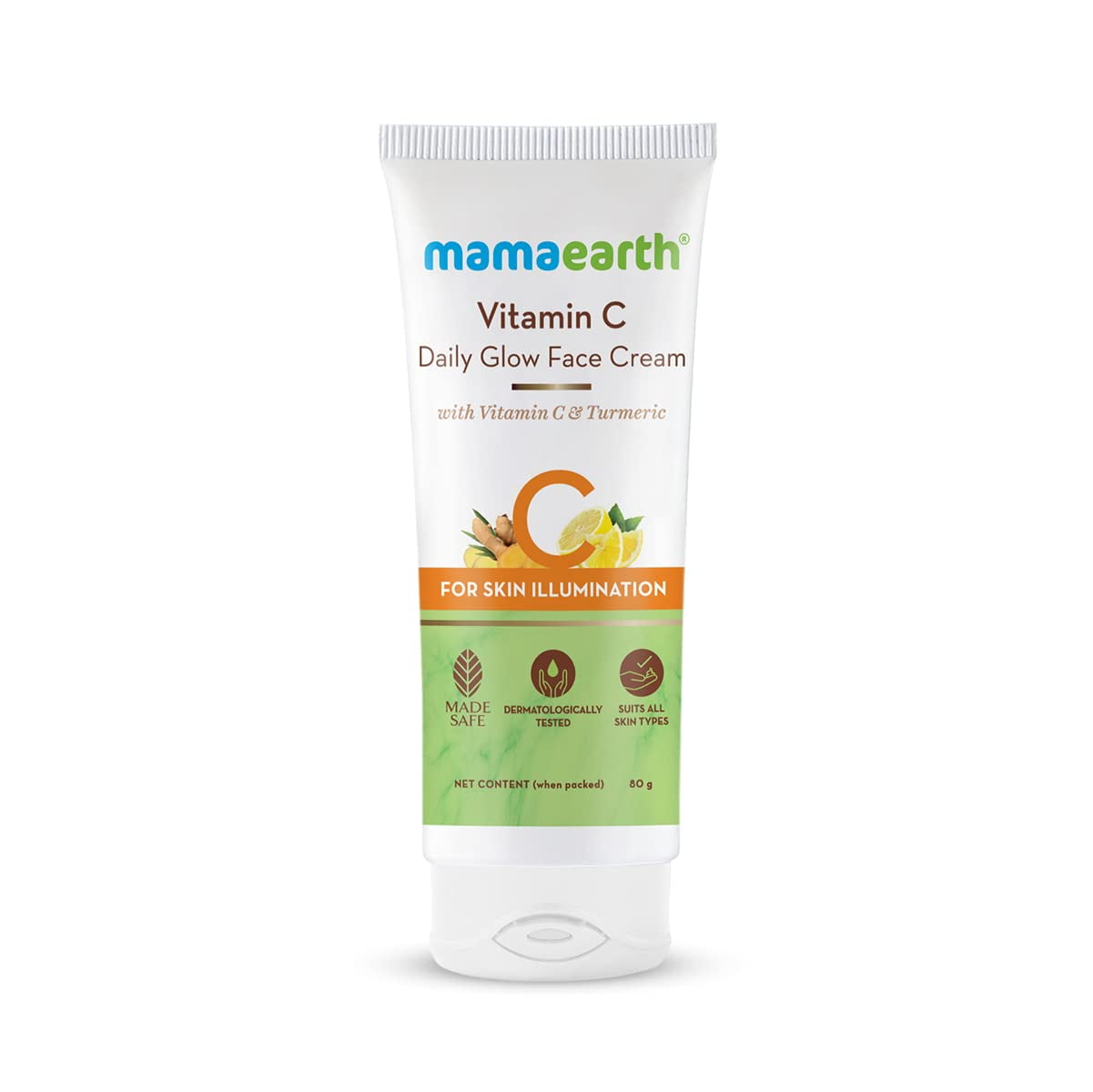 Mamaearth Vitamin C Daily Glow Face Cream With Vitamin C & Turmeric For Skin Illumination