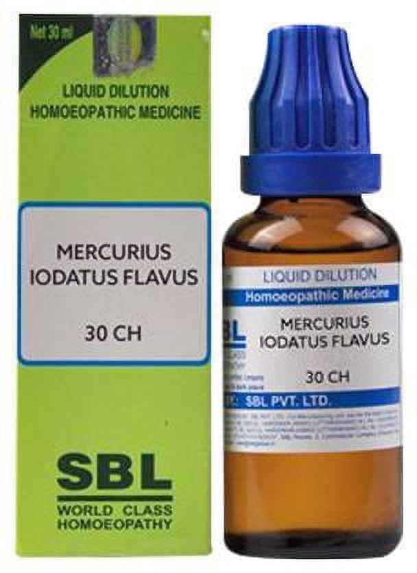 SBL Mercurius Iodatus Flavus Dilution 30 CH