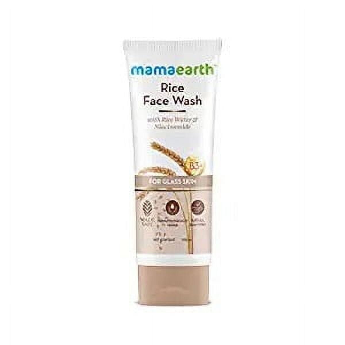 Mamaearth Rice FaceWash With Rice Water & Niacinamide for Glass Skin - 100 ml