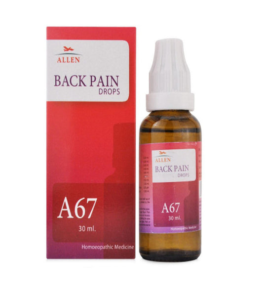 Allen A67 Back Pain Drops (30ml)