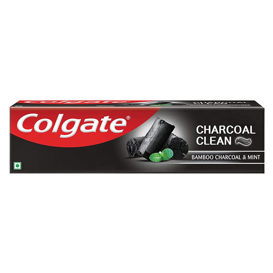 Colgate Charcoal Clean Toothpaste, Bamboo Charcoal and Mint - 120 g