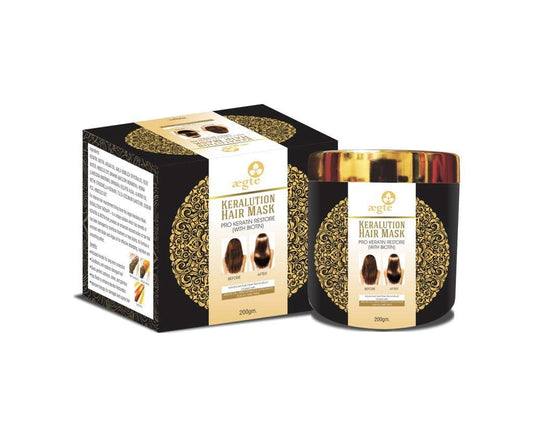 Aegte Keralution HairMask Infused with Argan Oil+Amla (Emblica Officinalis) for all Hair t