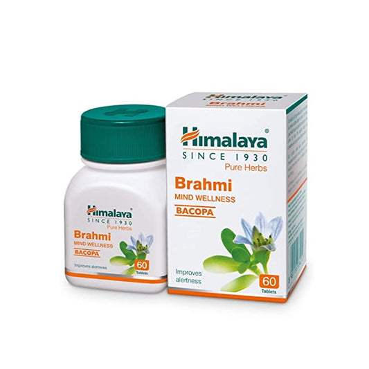 Himalaya Wellness Pure Herbs Brahmi Mind Wellness 60Tablet FREE SHIPPING