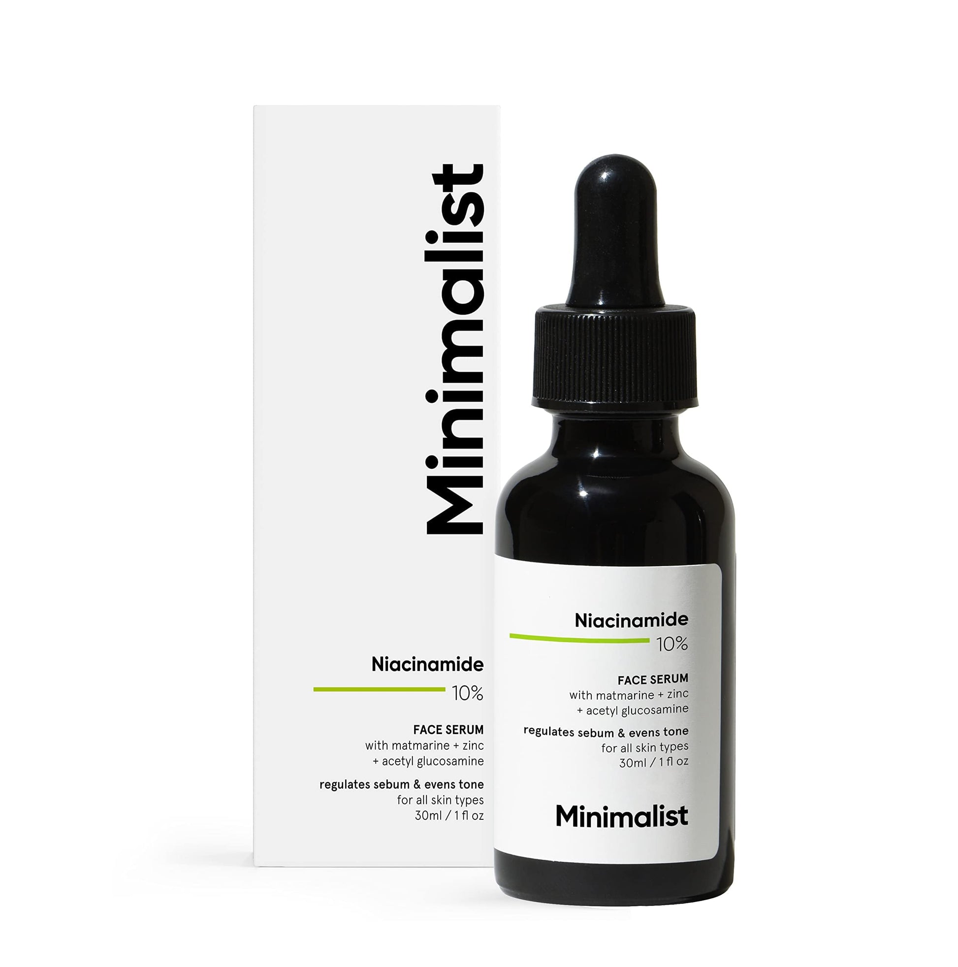 Minimalist 10% Niacinamide Face JB28 Serum for Acne Control & Oil Balancing with Zinc | Re