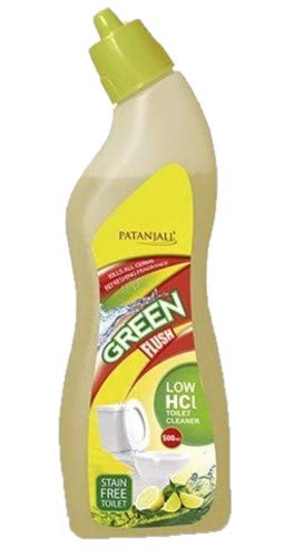 Patanjali Green Flush Toilet Cleaner Low HCL, 500ml