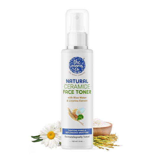 The Moms Co Natural Ceramide Face Toner for Women & Men | Replenishes Moisture | For All S
