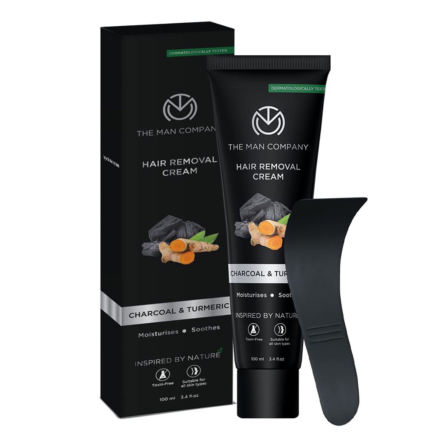 The Man Company Hair Removal Cream for Men, for All Skin Types, 100gm