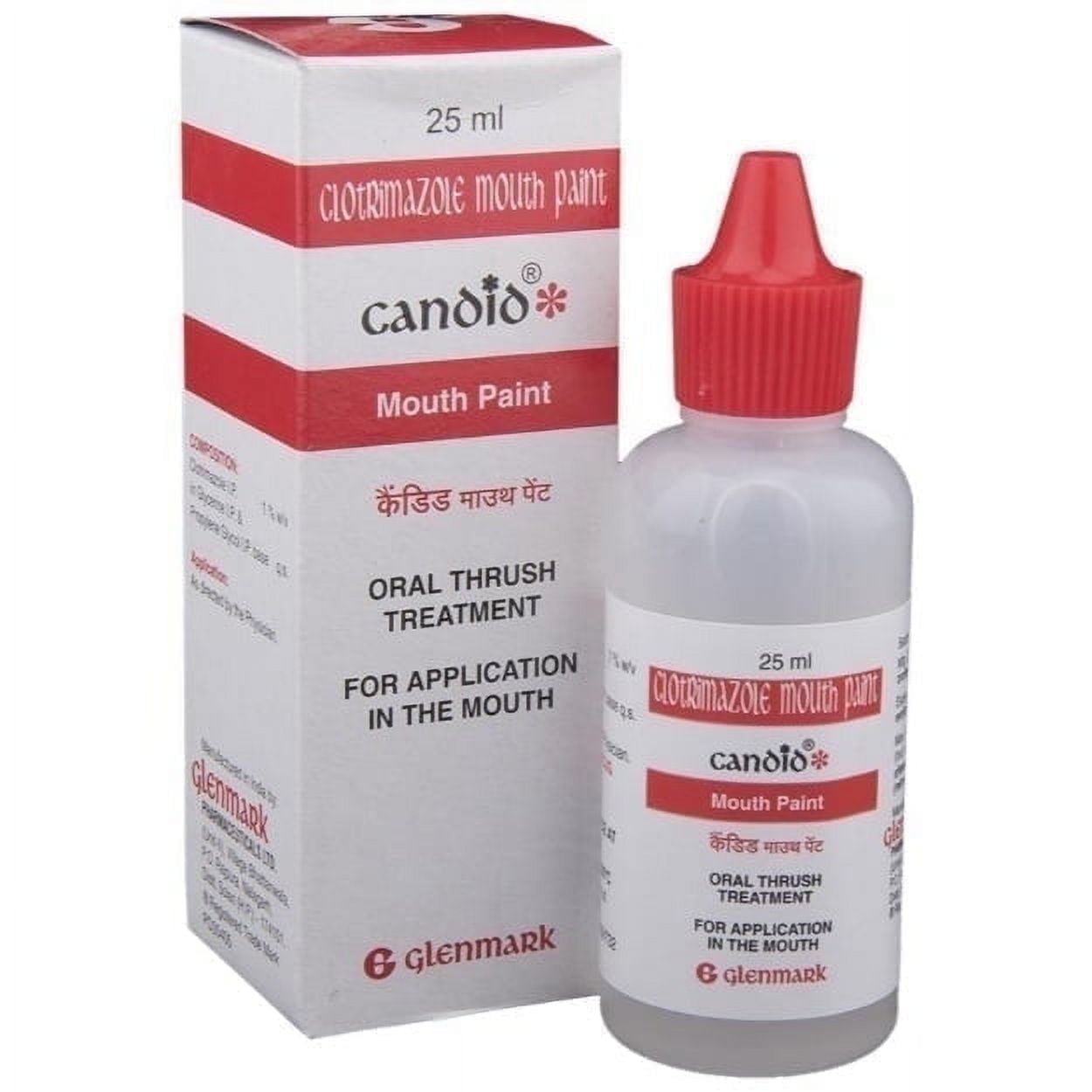 Candid Mouth Paint for Mouth Treatment 25 ml pack of 2
