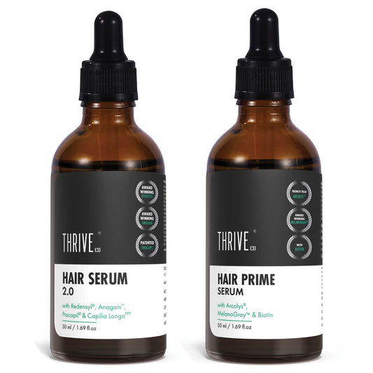 Thriveco Hair Growth Serum (50Ml) + Thriveco Hair Prime Serum (50Ml)