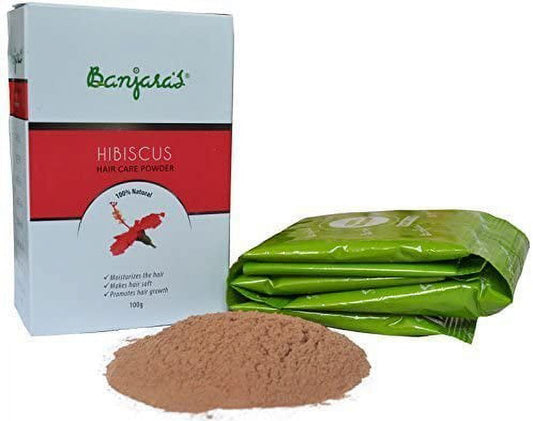 Hibiscus Powder Herbal Premium Grade HairCare Powder Control Hair Fall & Greying 100g