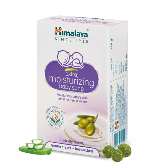 Himalaya extra moisturizing baby soap 125g