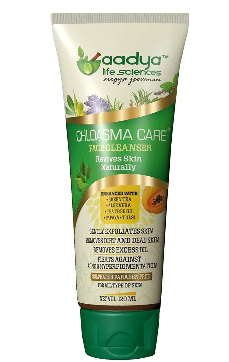 Mystic Aadya Chloasma Care FaceWash 120ml (Pack of 1)