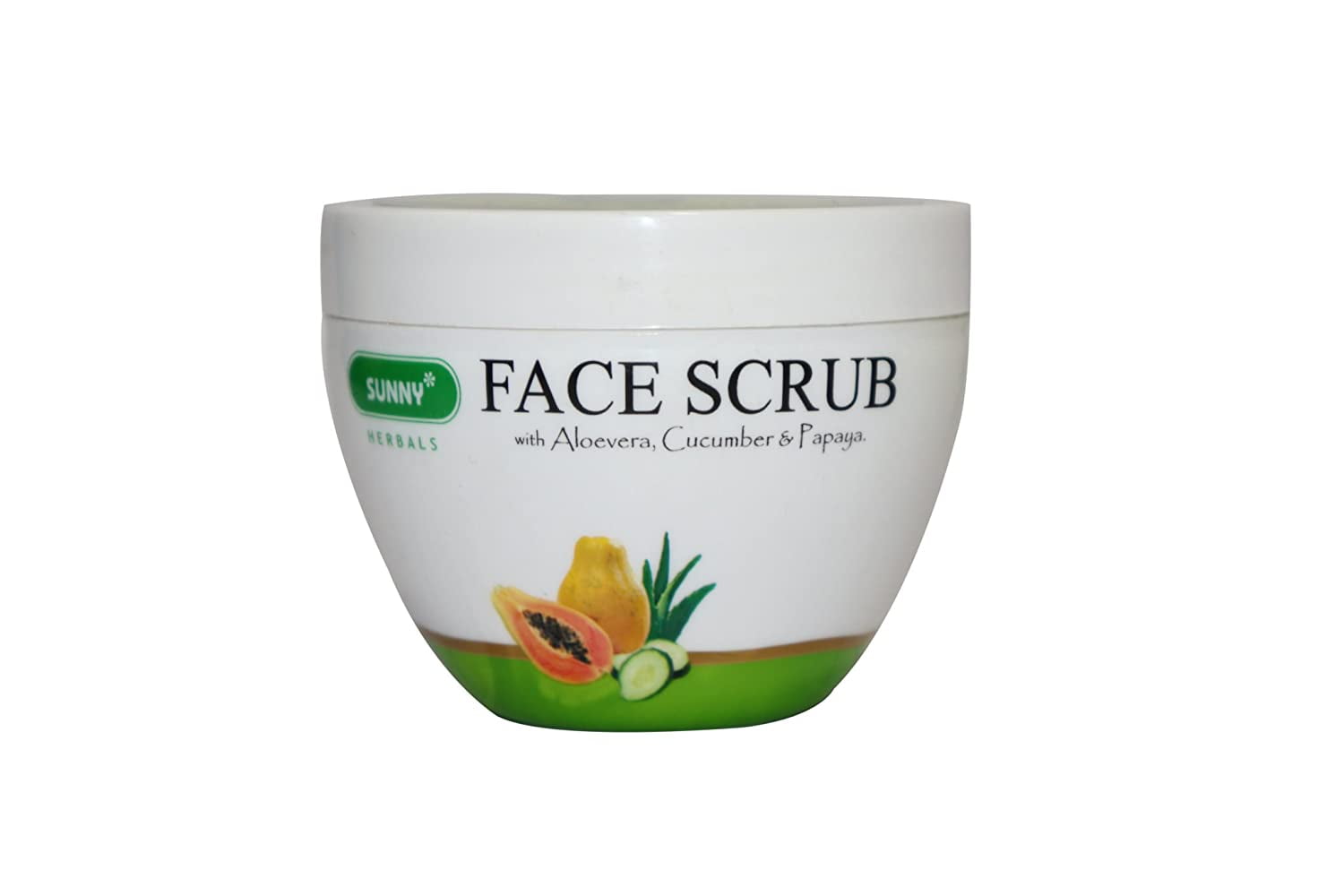 Bakson's Face Scrub Aloevera With Cucumber & Papaya