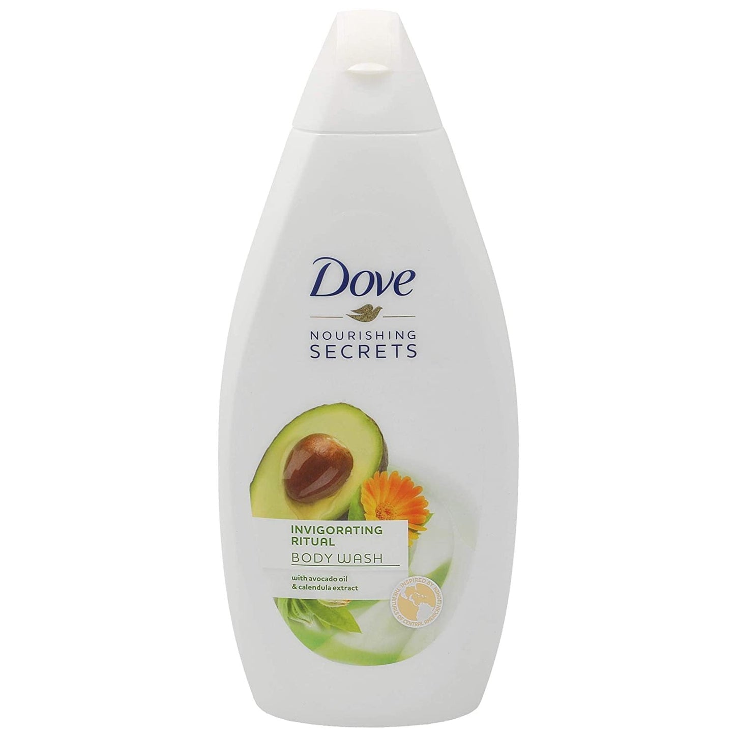 Dove Nourishing Secrets Invigorating Ritual BodyWash, Avocado Oil & Calendula Extract, 16.