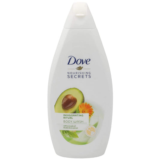 Dove Nourishing Secrets Invigorating Ritual BodyWash, Avocado Oil & Calendula Extract, 16.