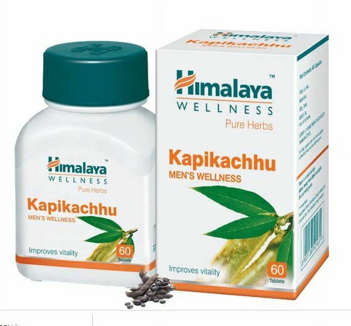 Himalaya Wellness Pure Herbs Kapikachhu Men’sHealth 60 Tablet FREE SHIPPING