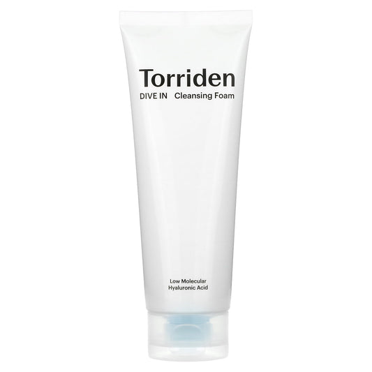 Torriden Dive In, Low Molecular Hyaluronic Acid Cleaning Foam, 5.07 fl oz (150 ml)