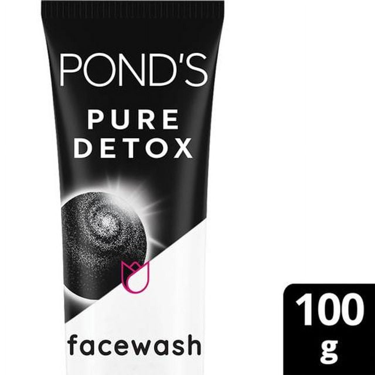 Ponds Pure Detox Anti-Pollution Purity FaceWash With Activated Charcoal, 100 g