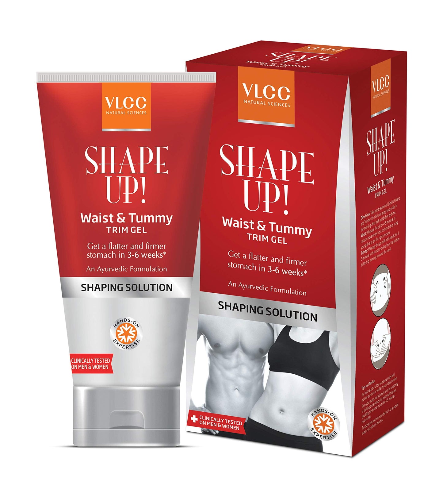 VLCC Shape Up Waist & Tummy Trim Gel(200gm)