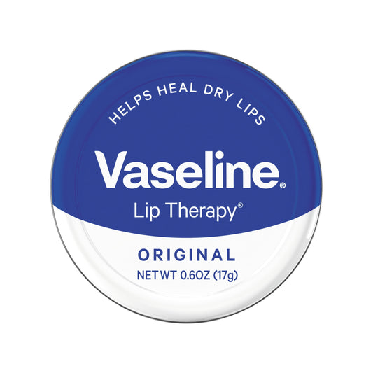Vaseline Lip Therapy LipBalm Tin Original, 0.6 oz