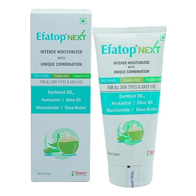 Efatop Next Intense - Bottle of 150ml Moisturizer Lotion