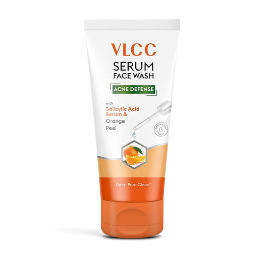 Vlcc Serum Facewash - 100Ml | With Salicylic Acid Serum To Unclog Pores & Orange Peel For