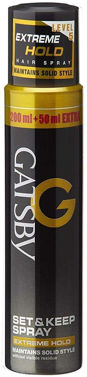 Gatsby Set and Keep Spray Extreme Hold, 250 ml- Sexual Wellness (Extreme Hold)